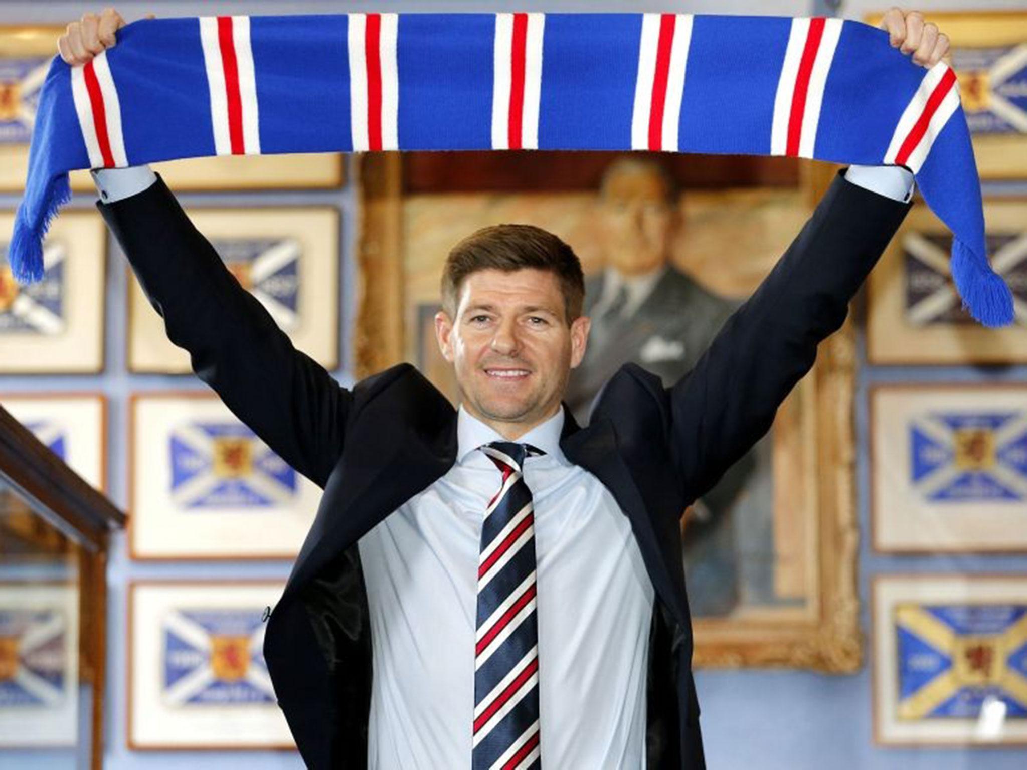 Gerrard officially takes charge of Rangers on Friday