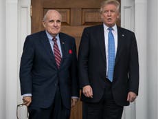Trump says Rudy Giuliani ‘will get his facts straight’ 