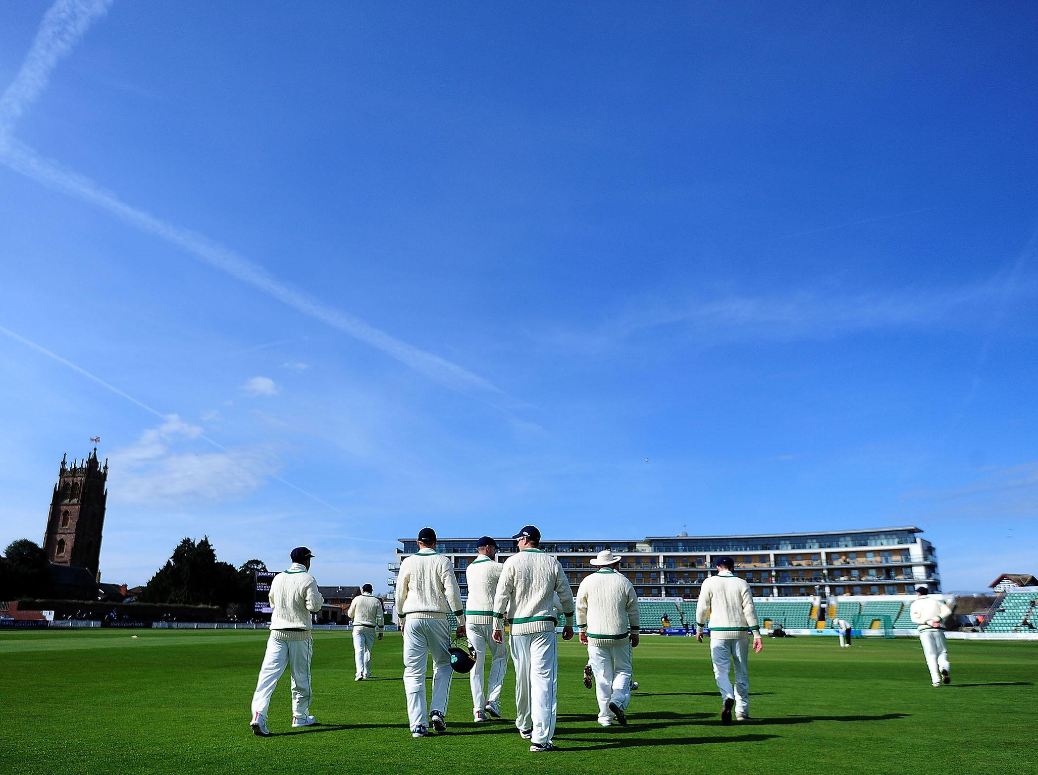 Ireland played Somerset in a friendly match last month at Taunton