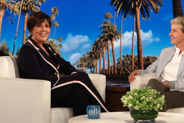 Kris Jenner and Ellen DeGeneres on 'The Ellen DeGeneres Show.'