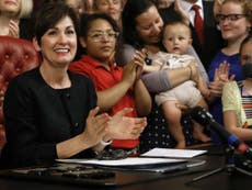 Iowa enacts law banning most abortions