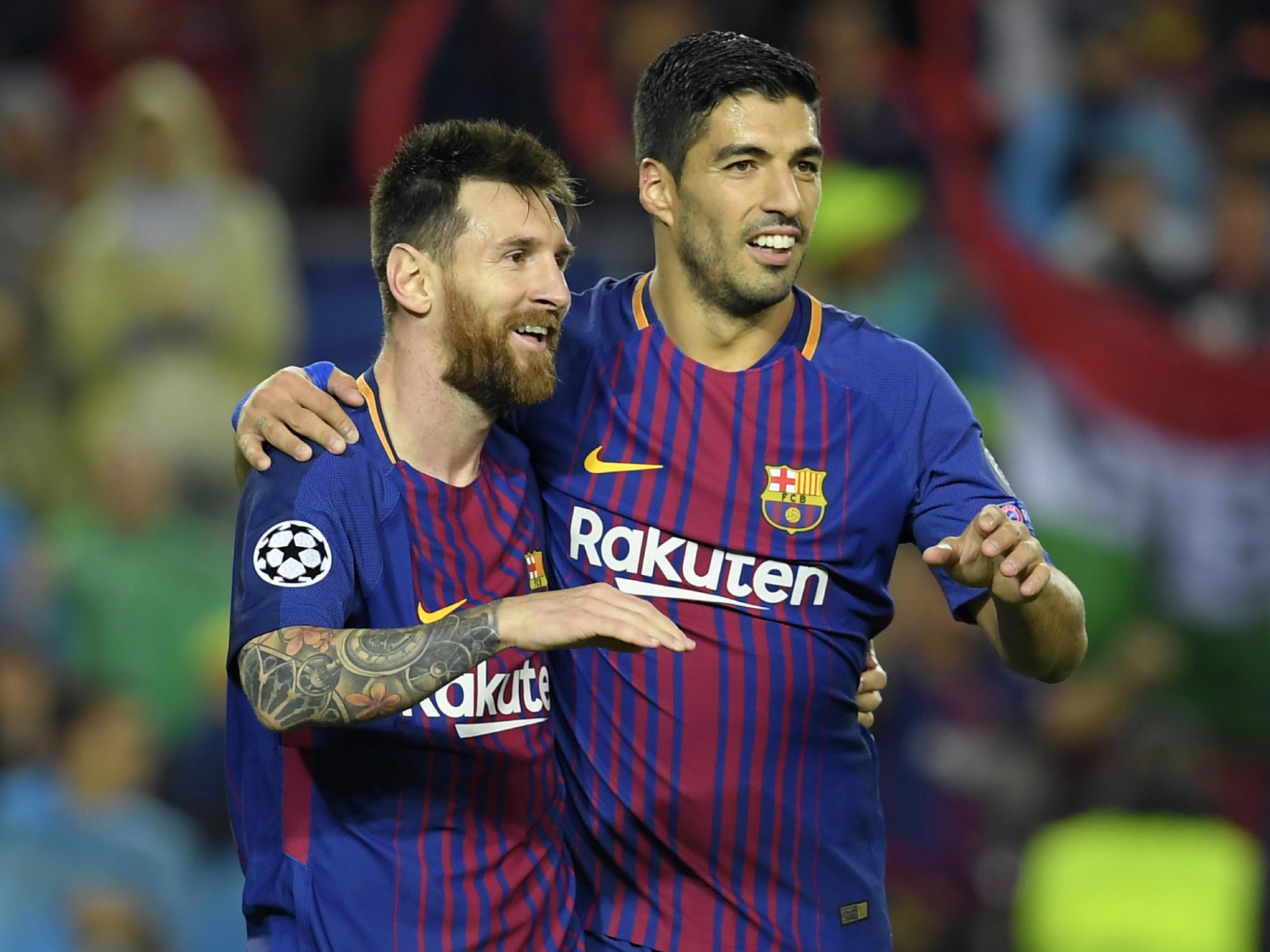 Lionel Messi and Luis Suarez have formed a formidable partnership at Barcelona