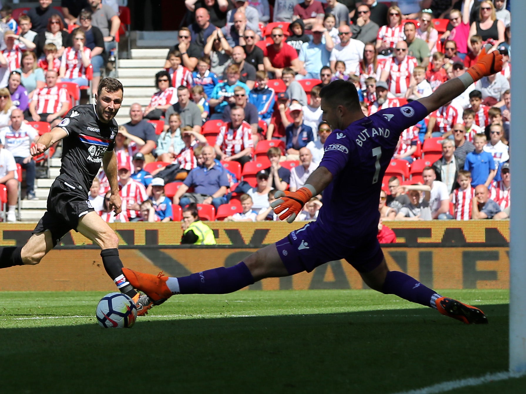 McArthur levelled things up for Palace