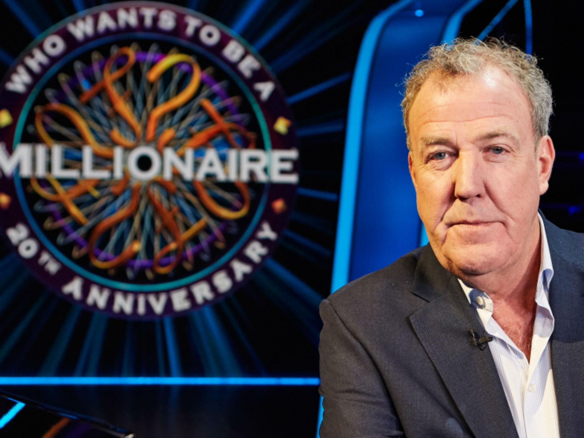Jeremy Clarkson presents ‘Who Wants to Be a Millionaire?’