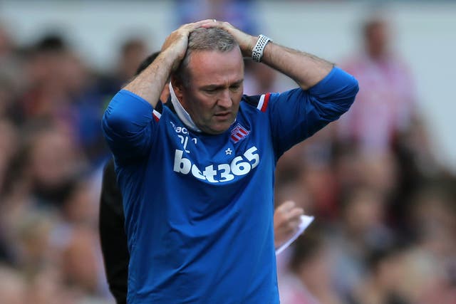 Paul Lambert was unable to save Stoke City from relegation