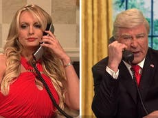 Stormy Daniels issued a warning to Trump on SNL
