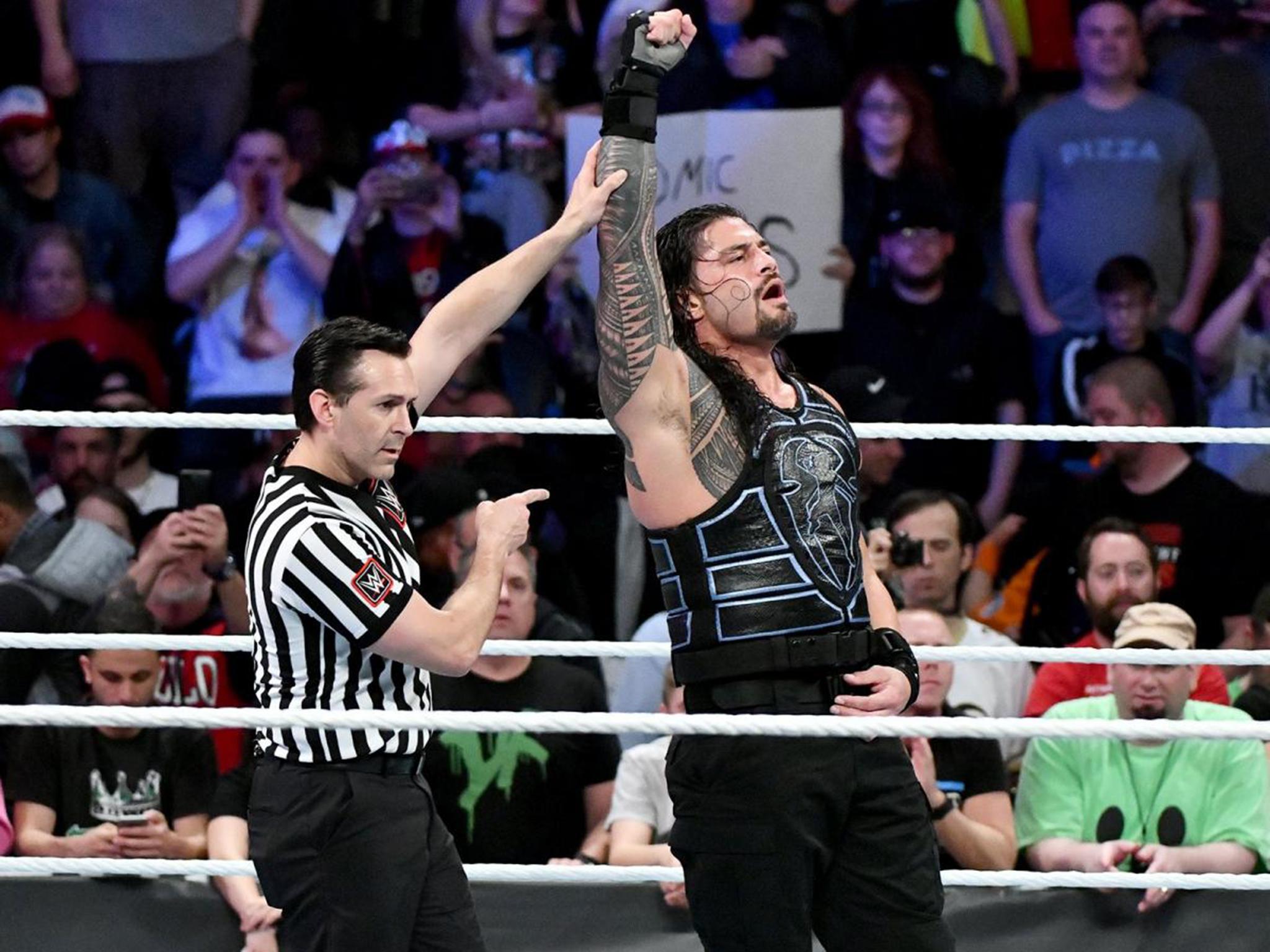 WWE continue to push Reigns despite the fans' displeasure