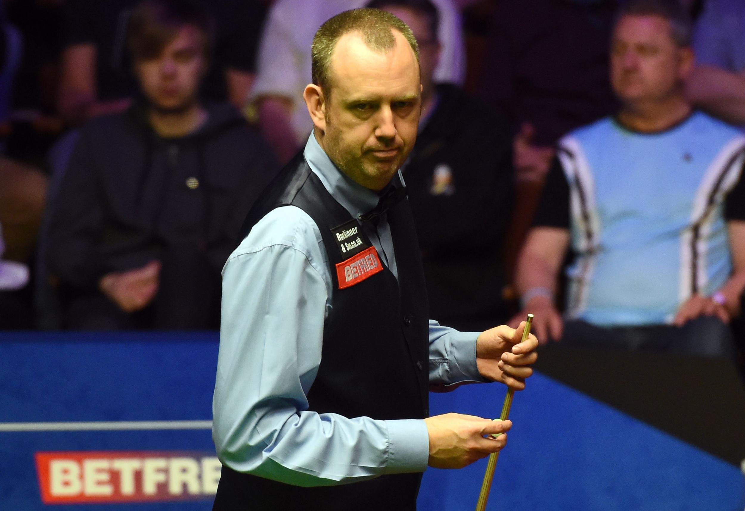 Mark Williams won the first four frames of the afternoon