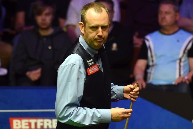 Mark Williams won the first four frames of the afternoon