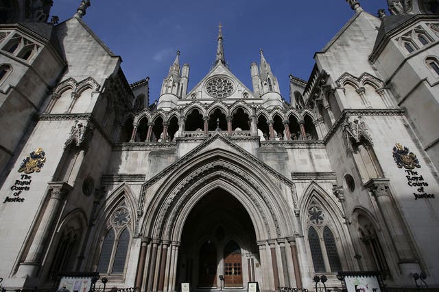 The woman is caught up in a legal row with her former partner over whether he should be permitted to spend time with their four-year-old son