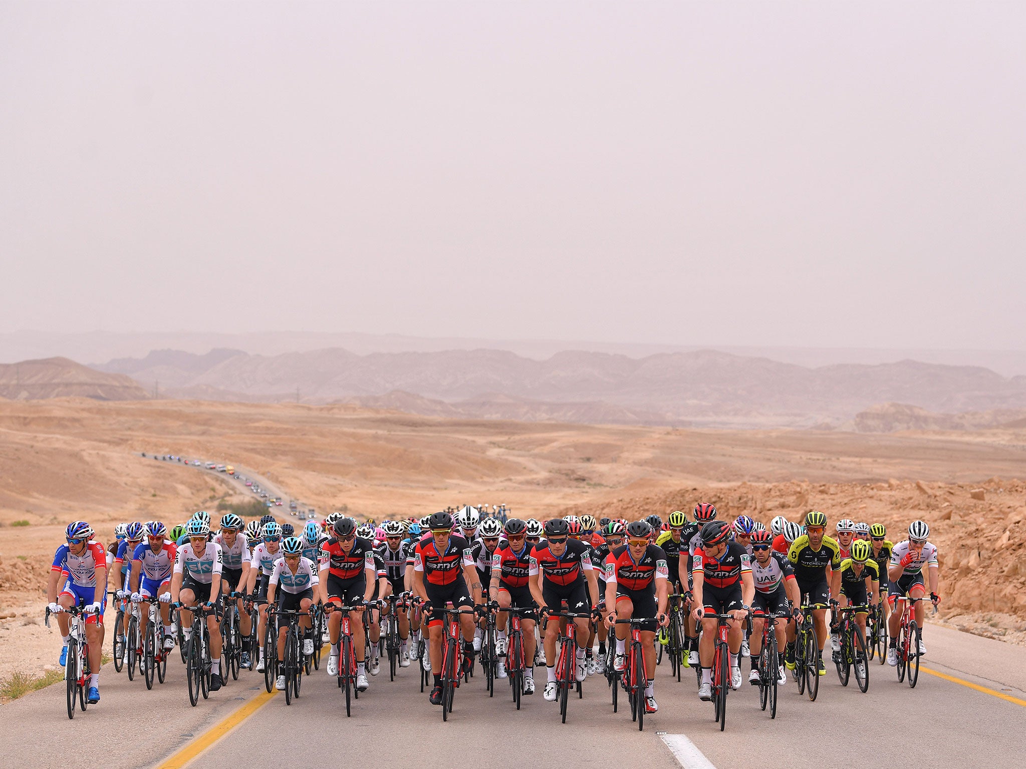 Israel hosted the opening three stages of this year's Giro d'Italia