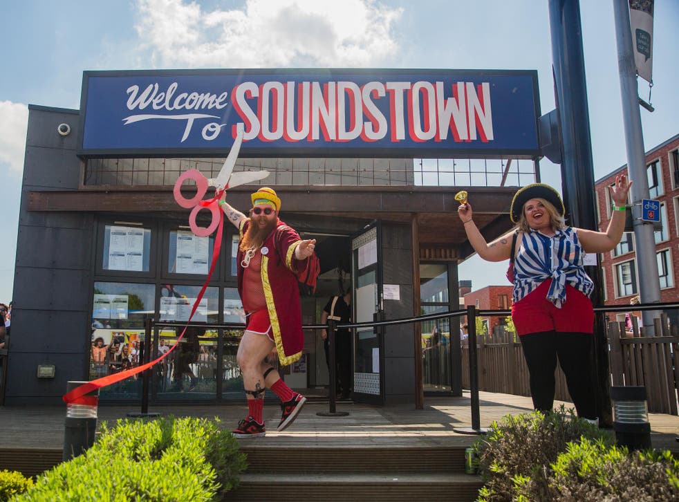 Mayor McCheesy opens the 14th annual Sounds from the Other City, a one-day festival in Salford