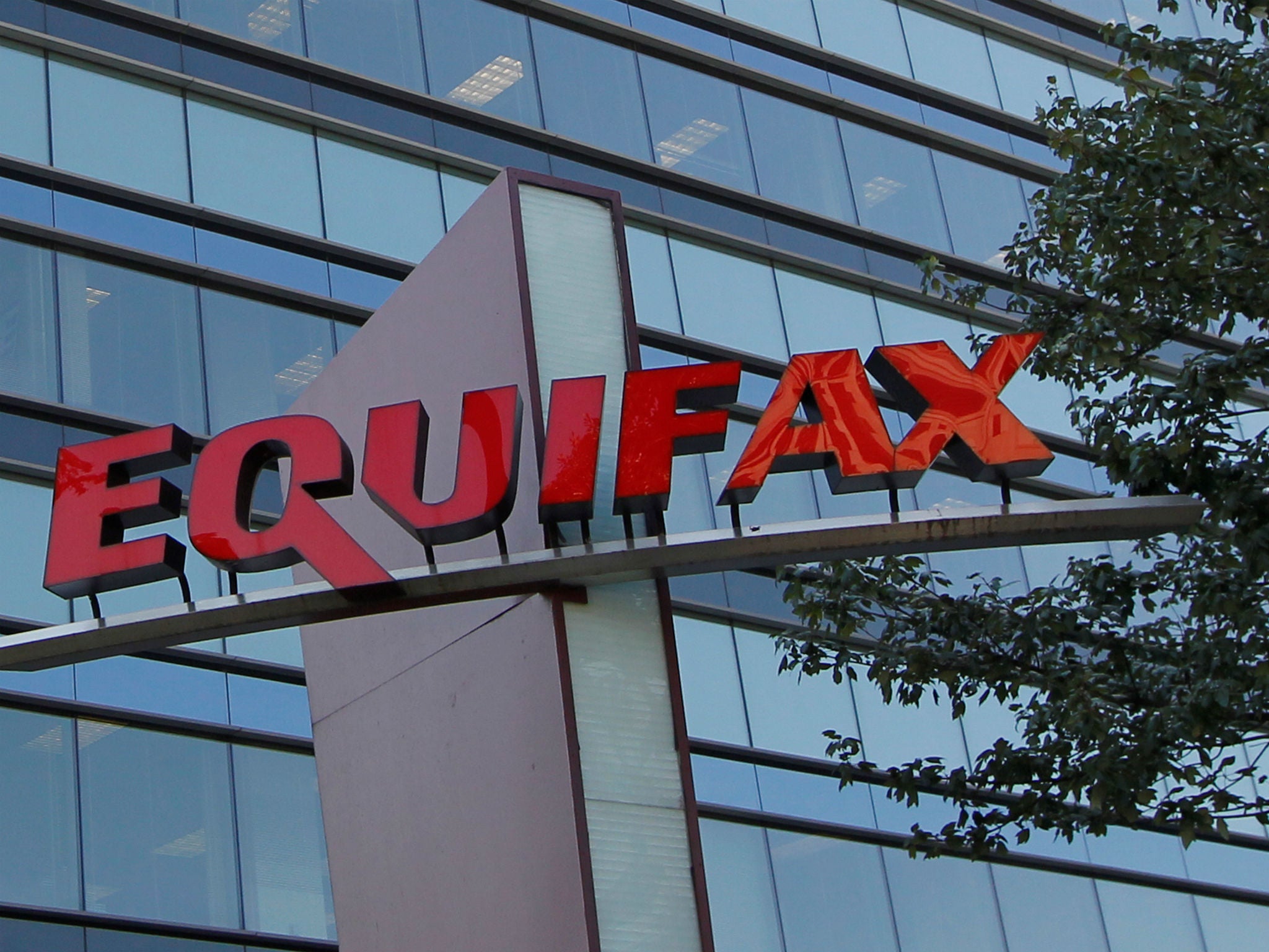 Equifax's corporate offices are pictured in Atlanta, Georgia