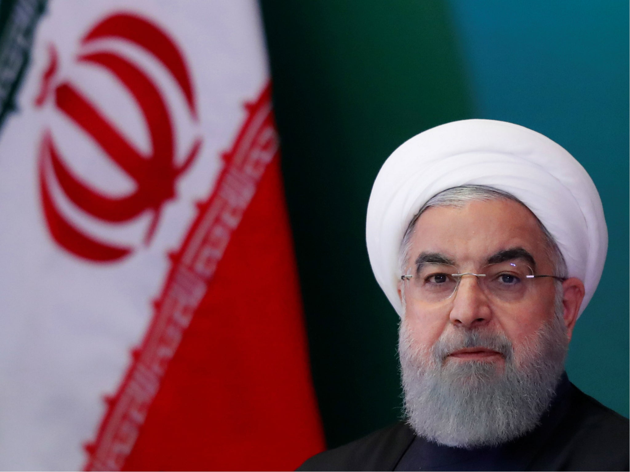 Iranian President Hassan Rouhani questioned Mr Pompeo’s credentials as a former CIA chief to make decisions 'affecting Iran and the world'
