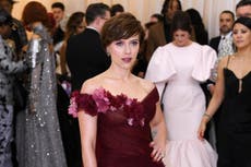 Scarlett Johansson defends decision to wear Marchesa to Met Gala