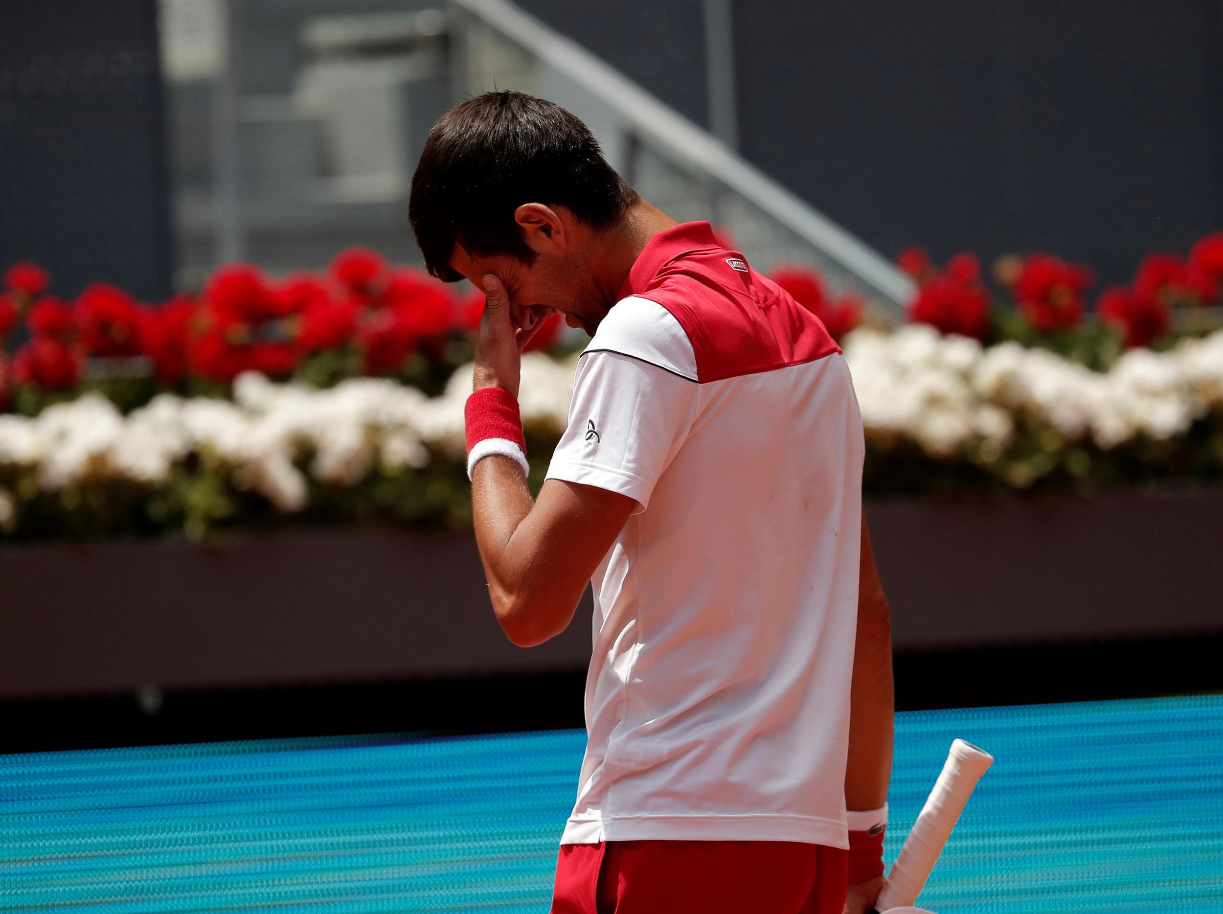 Novak Djokovic has been struggling for form