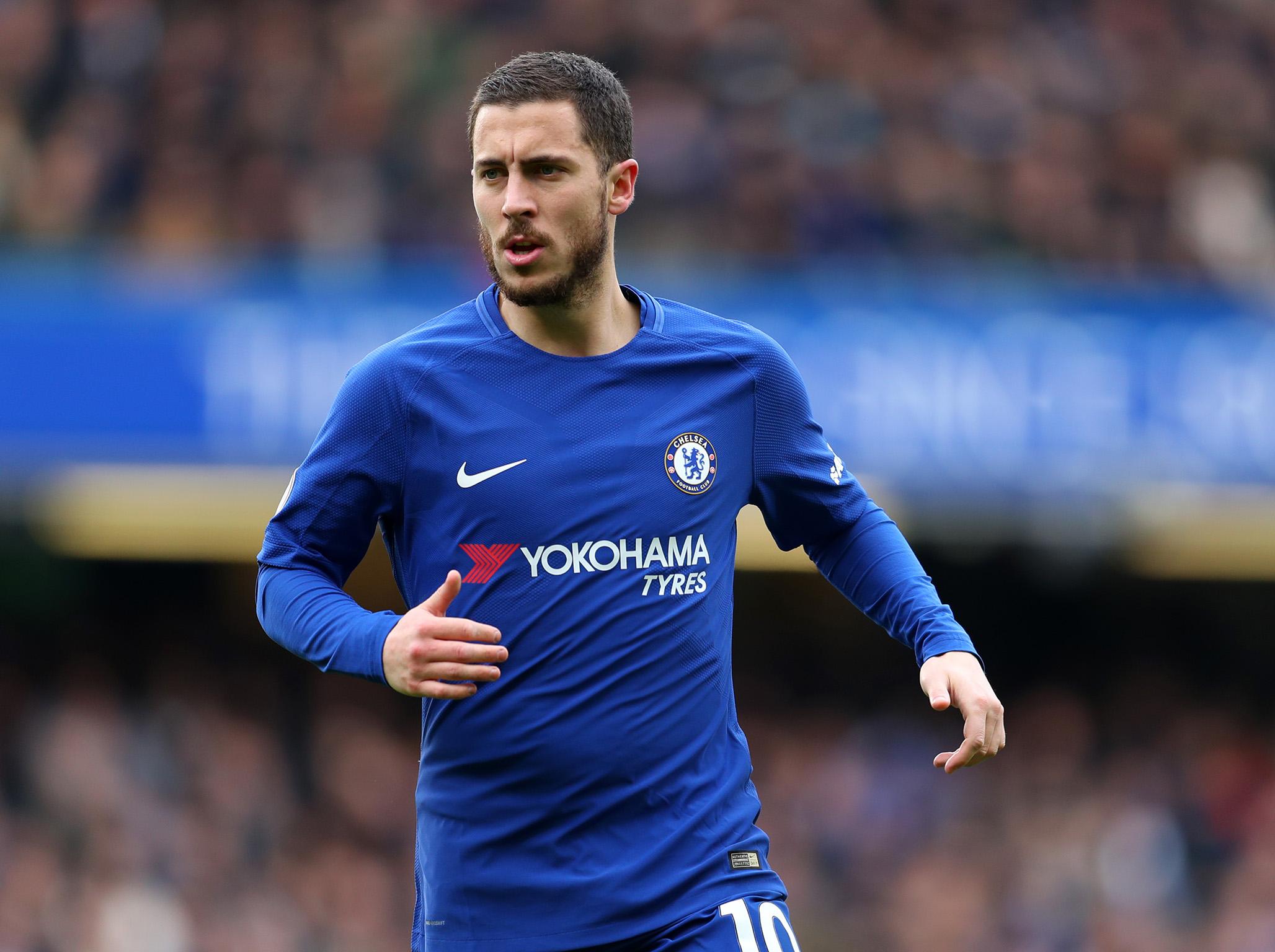 Eden Hazard has yet to commit his future to Chelsea