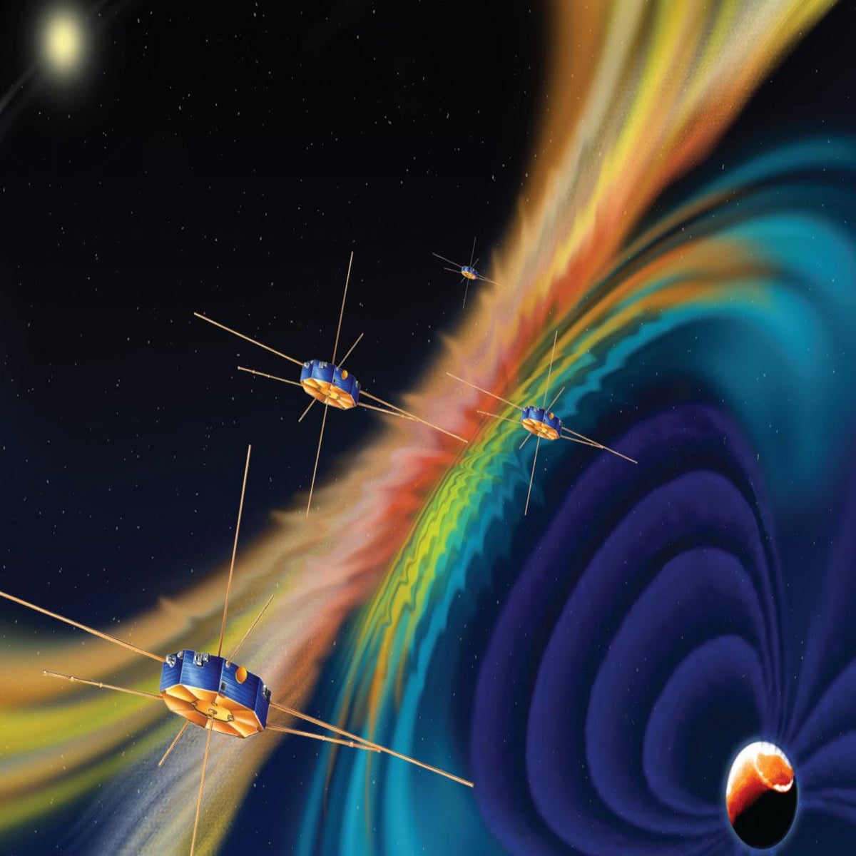 Fleet of Nasa spacecraft finally solve mystery of the Earth's magnetic  field | The Independent | The Independent