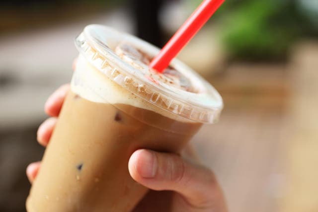 Health blogger reveals the hidden sugars in iced coffee (Stock)