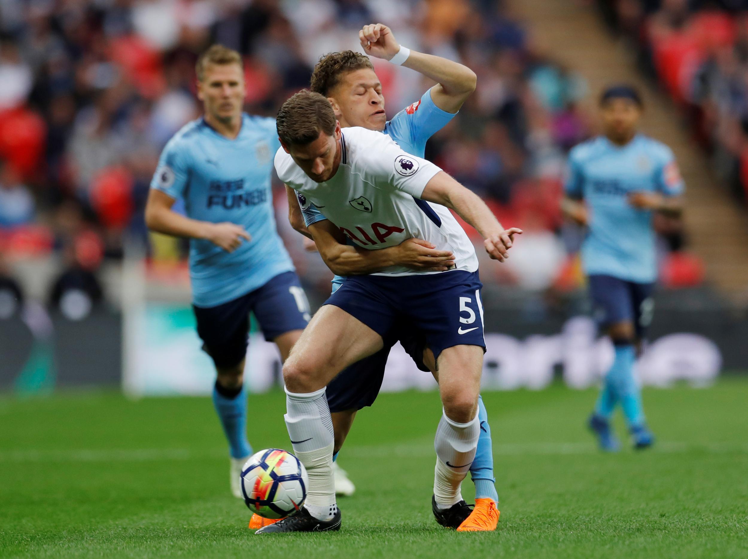 Jan Vertonghen made a shaky start (Reuters)