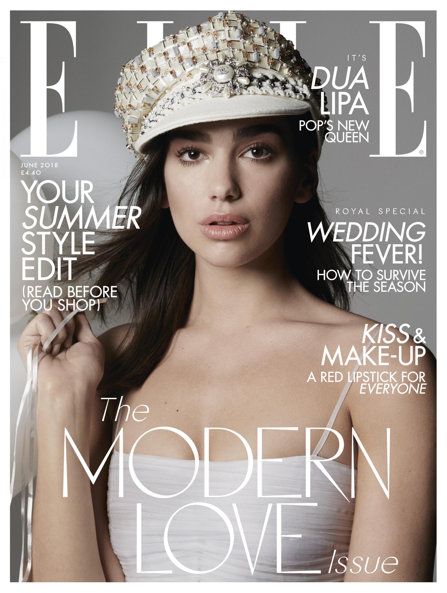 The full interview appears in the June issue of ELLE UK, on sale 9 May