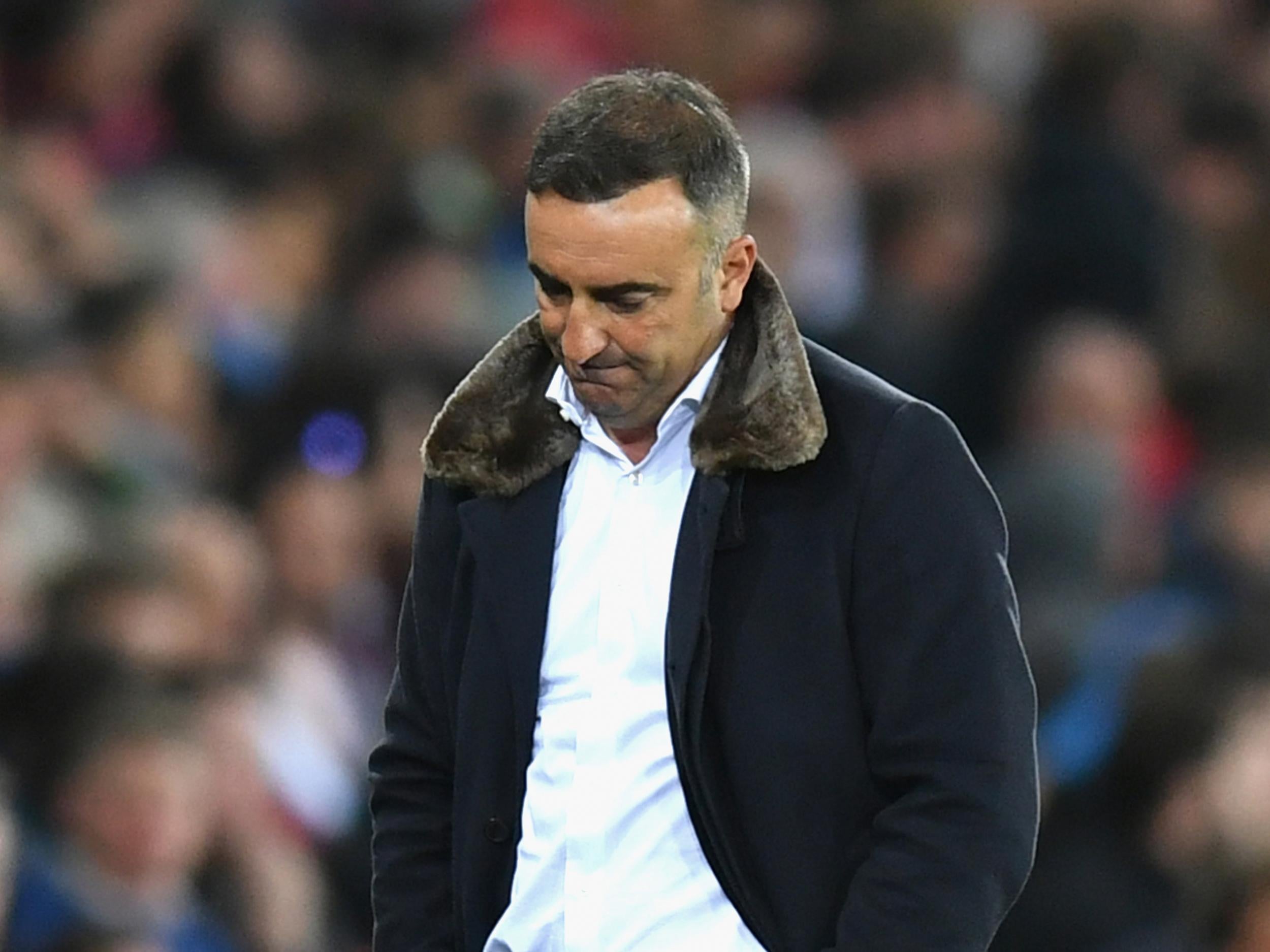 Carvalhal left Swansea after his short-term contract expired