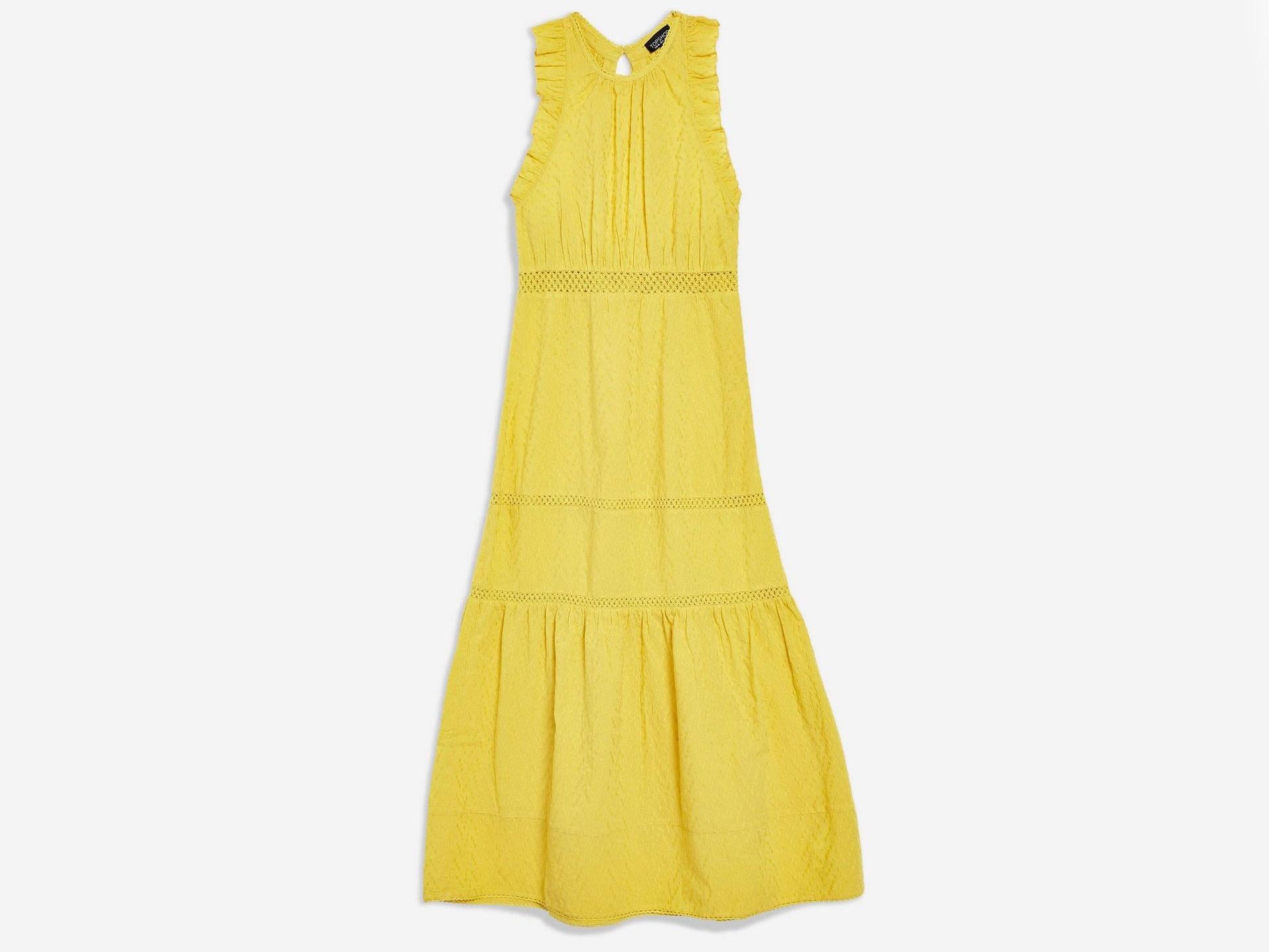 Broderie Maxi Dress, £49, Topshop