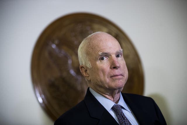 Senator John McCain has spoken out against Donald Trump's pick for CIA director