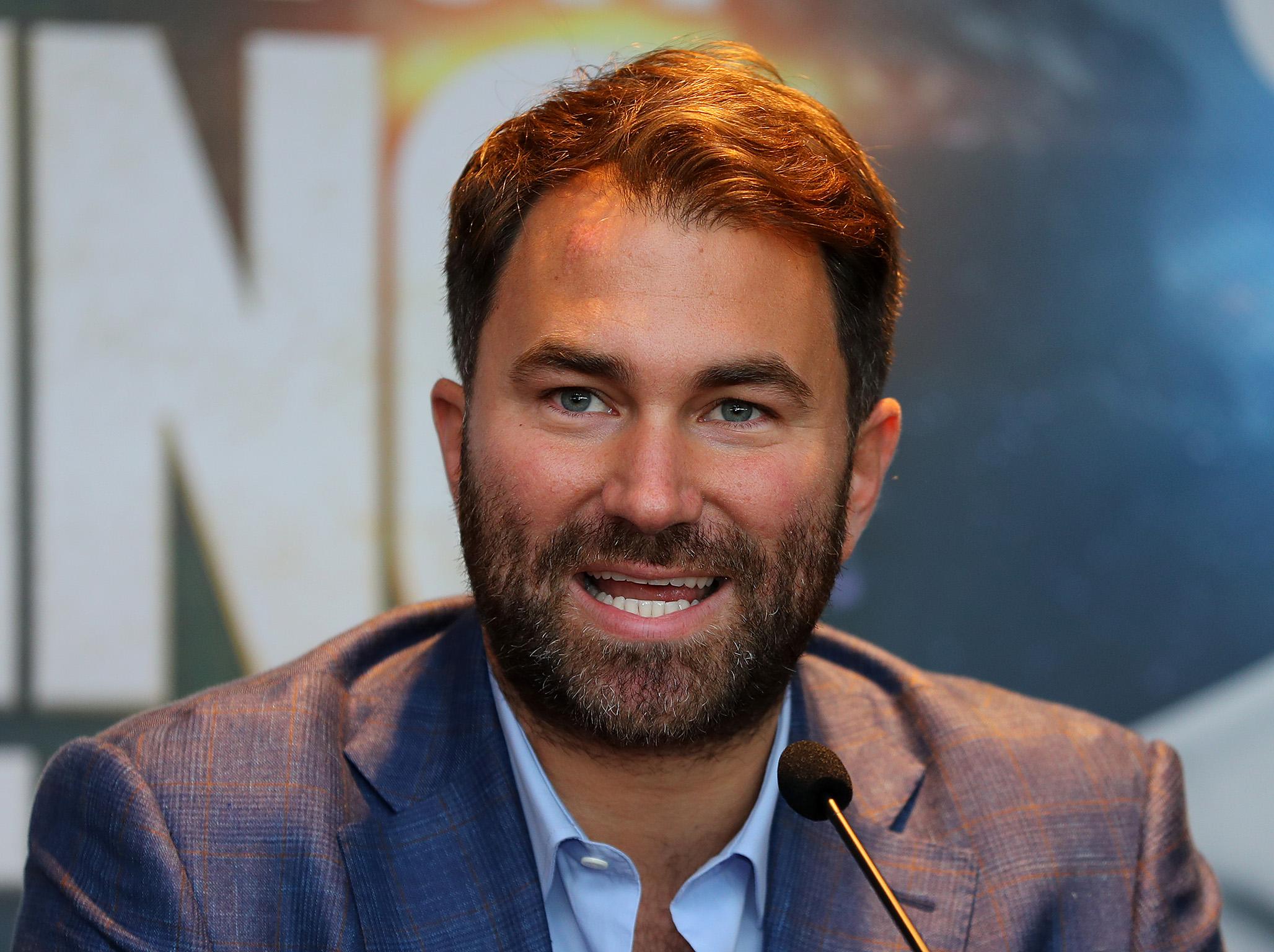Eddie Hearn will create a base for Matchroom in America