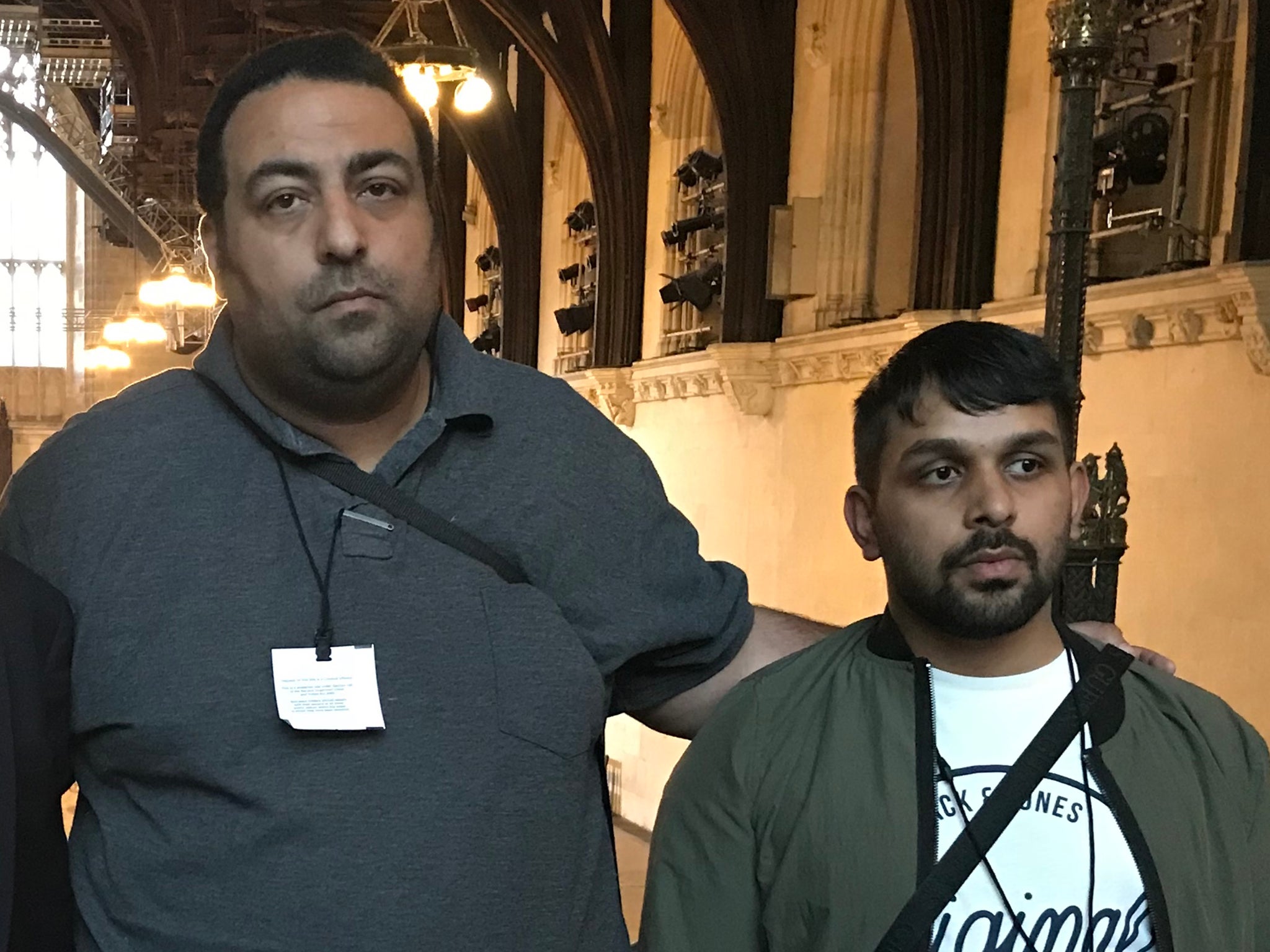 Nabil Choucair and Mohammed Hakim, who both lost multiple family members in the blaze, said they felt there was a shortfall in support for bereaved relatives