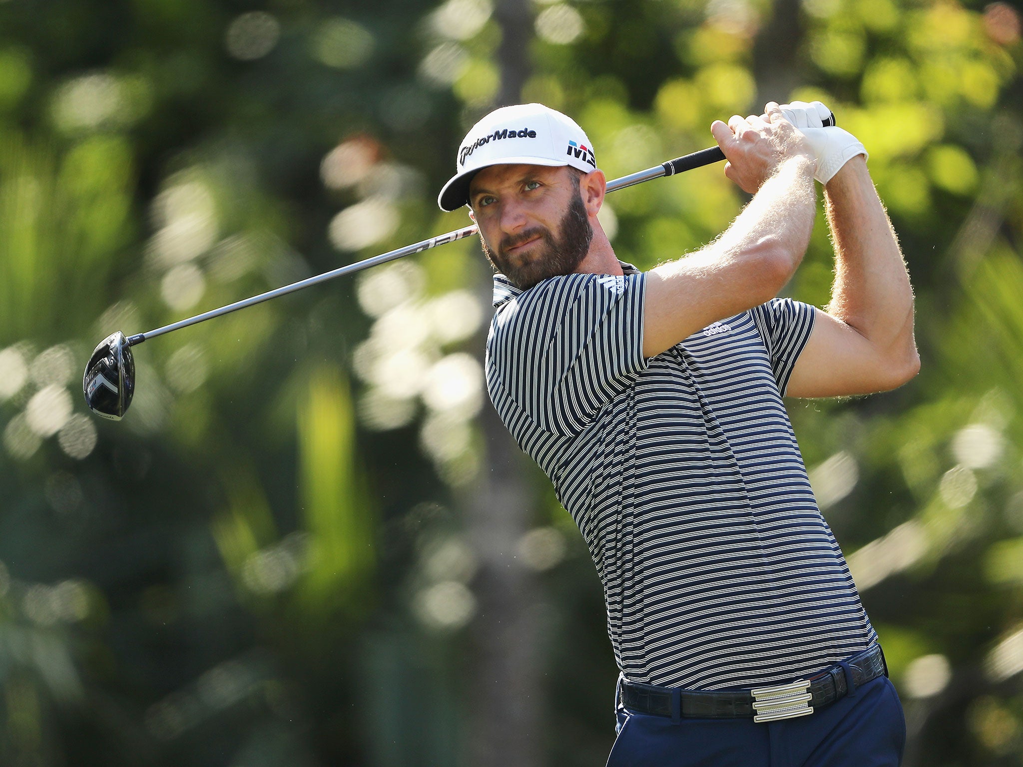 Johnson enjoyed an error-free first round at Sawgrass