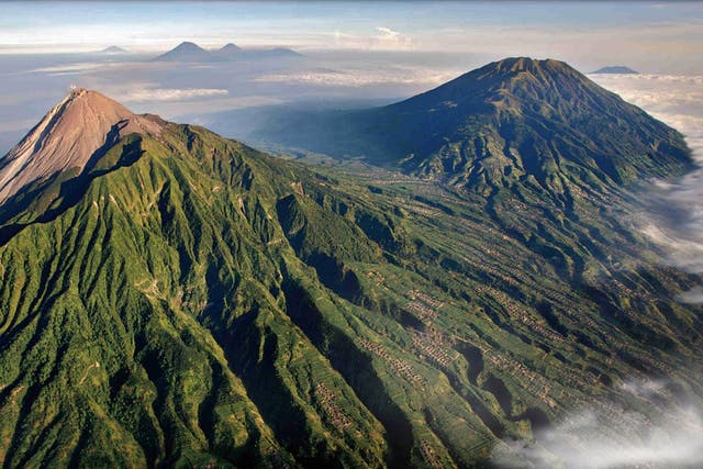 Mount Merapi, Java, Indonesia