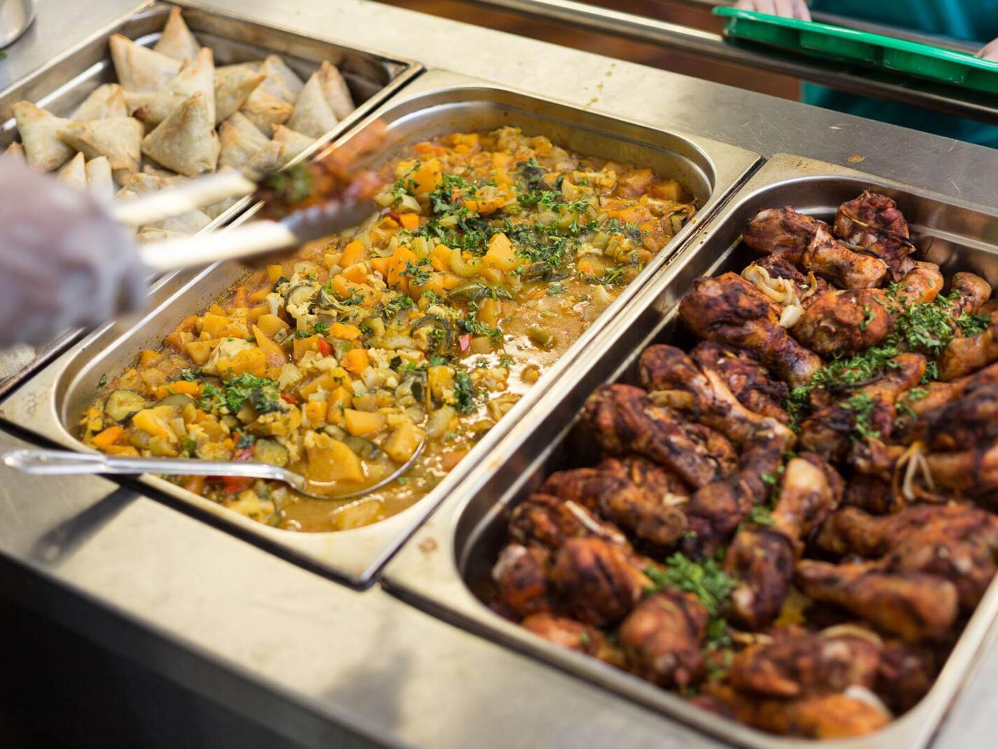 The main priority was fresh food and meals made from scratch, such as samosas, five-vegetable tagine and jerk chicken drumsticks (Chefs in Schools)