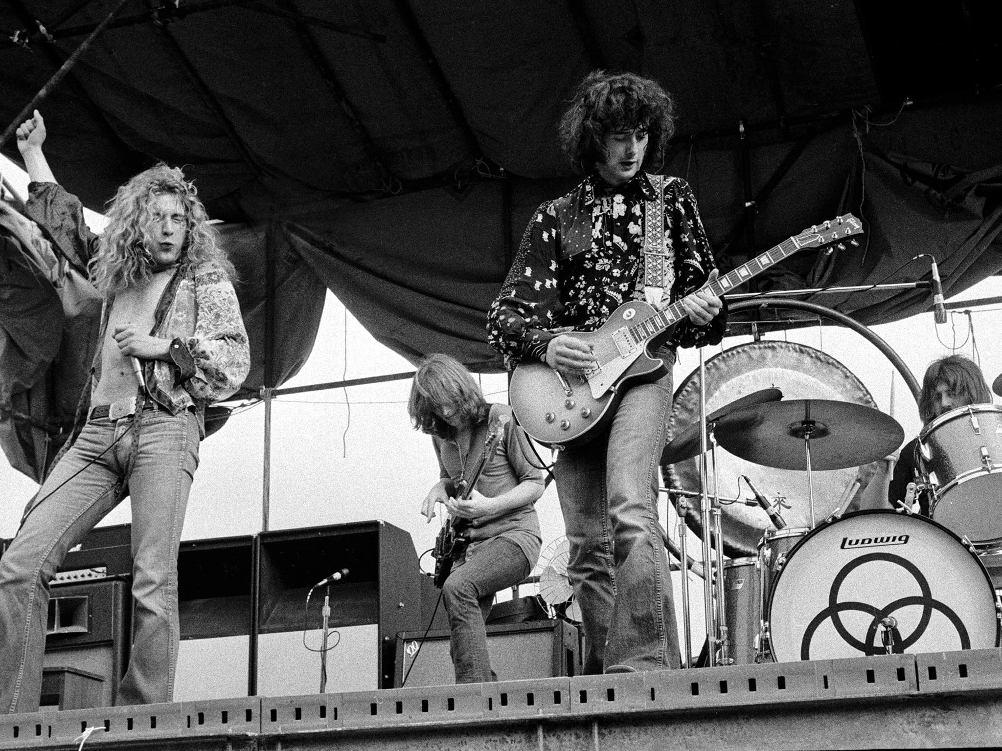 ‘Led Zeppelin played longer and harder than any group, changing the concept of rock concerts’