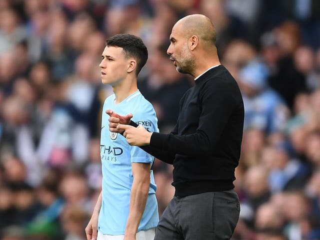 Phil Foden has made four league appearances for Manchester City this season