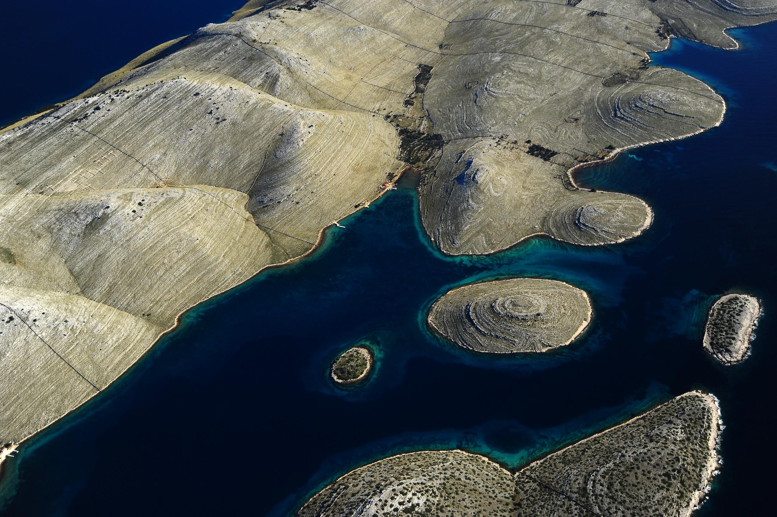 The rocky, arid archipelago of Kornati National Park