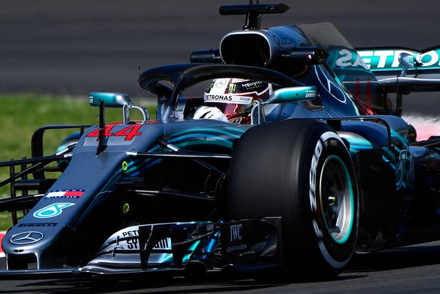 Valtteri Bottas and Lewis Hamilton dominated the windy practice sessions
