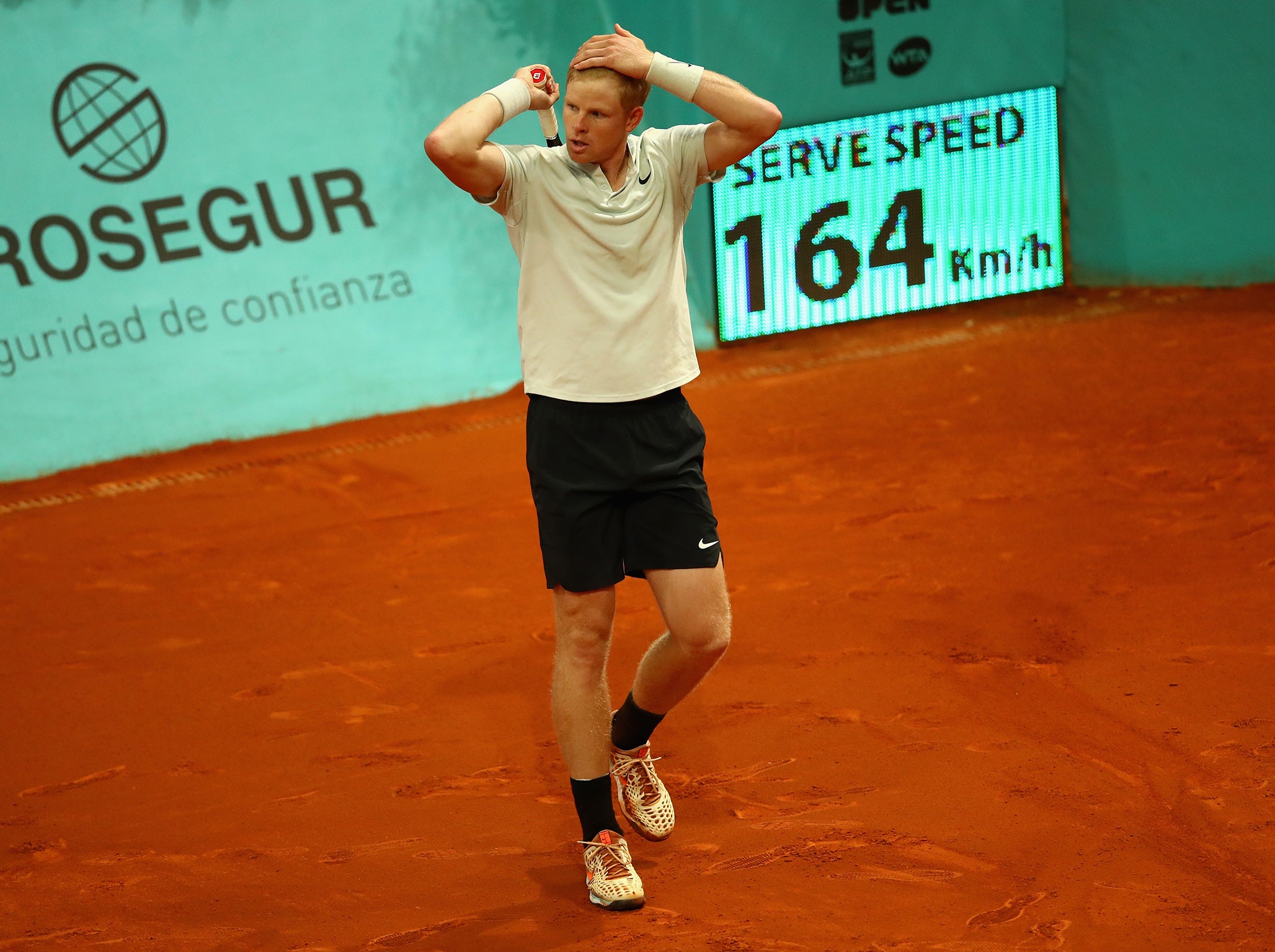 Kyle Edmund's run at the Madrid Open is over