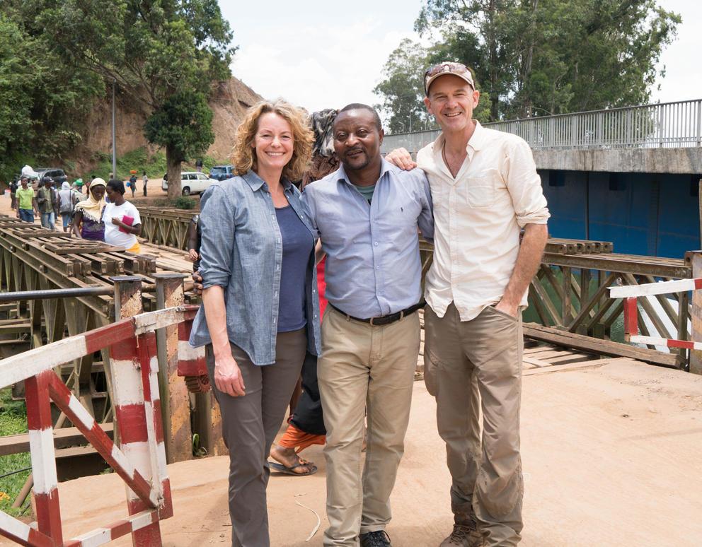 Kate Humble, broadcaster; John Kehekwam, primatologist and conservationist; and Jonny Bealby, founder of Wild Frontiers