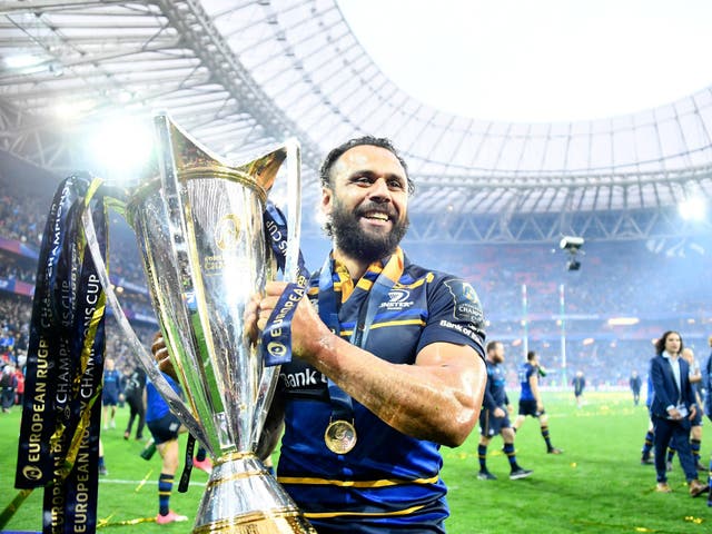 isa Nacewa celebrates after Leinster won the European Champions Cup for a record-equalling fourth time