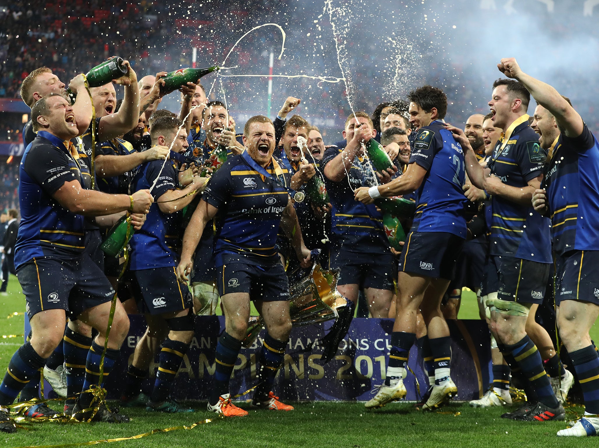 Leinster will face Wasps and Bath as part of their Champions Cup defence