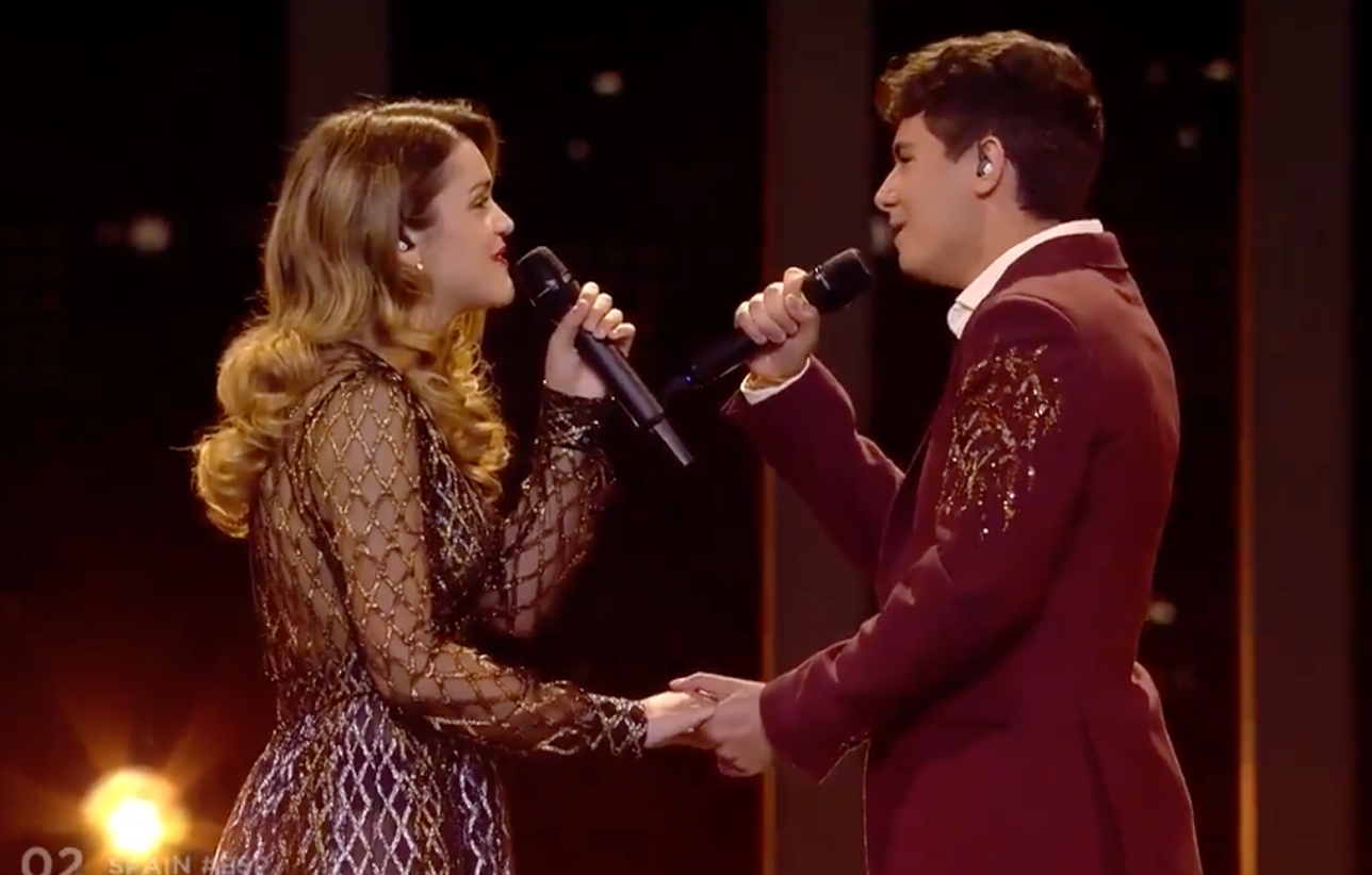 Spain's Eurovision entry are a real life-couple