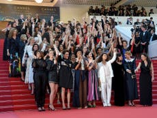 Cate Blanchett leads Cannes protest after Hollywood sex scandal