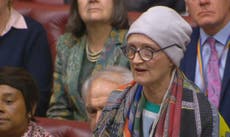 The iconic moment peers gave Dame Tessa Jowell a standing ovation