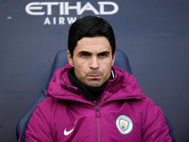 Mikel Arteta is very highly thought of in coaching circles after his work at Manchester City