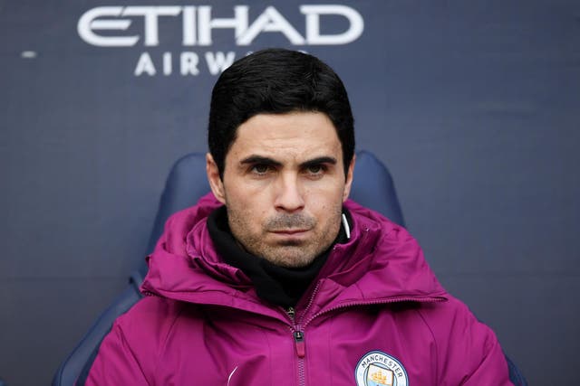 Mikel Arteta is very highly thought of in coaching circles after his work at Manchester City