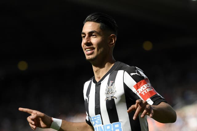 Perez scored twice as Newcastle ended the season on a high