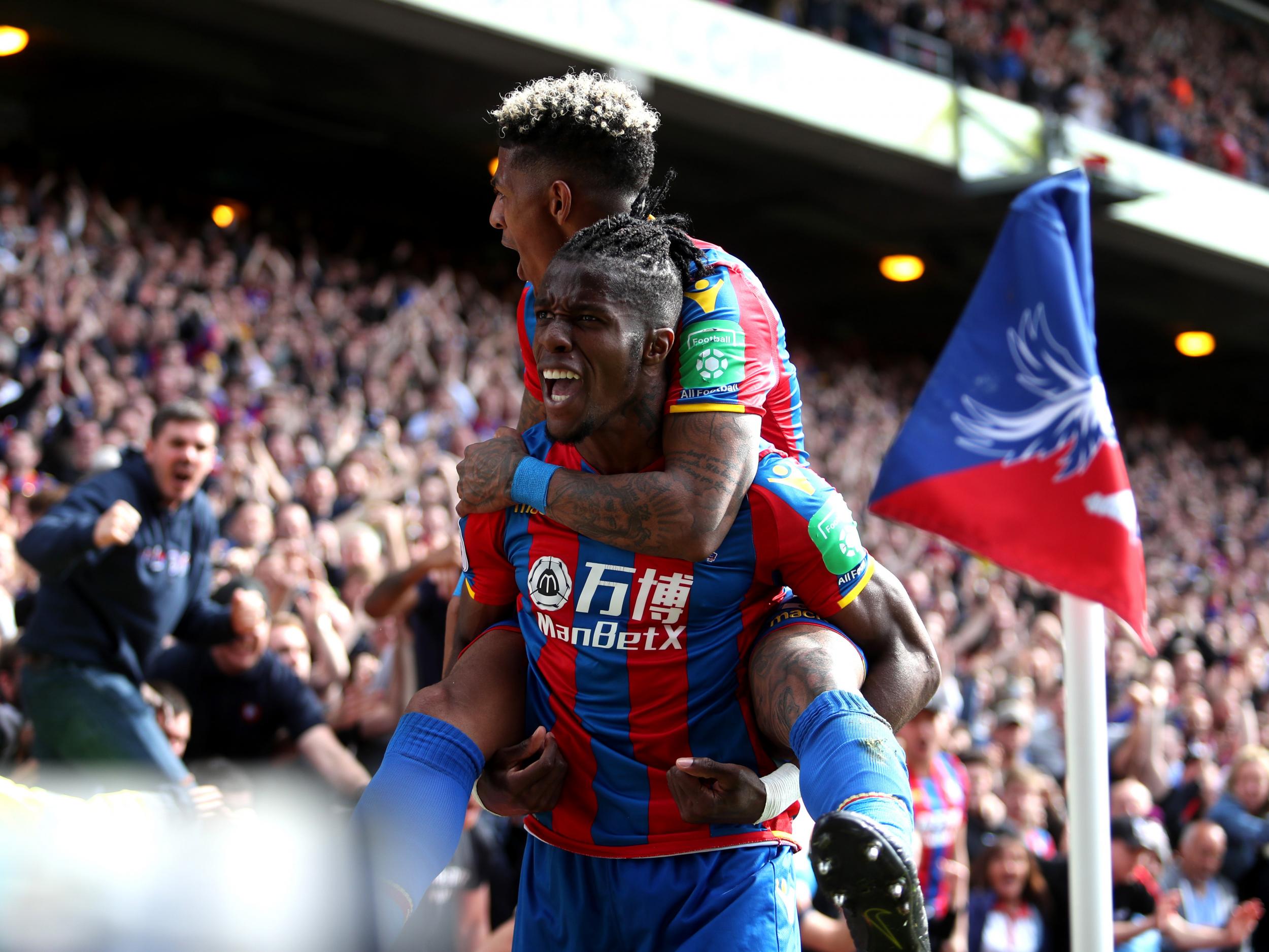 Zaha and Van Aanholt were the heroes for Palace