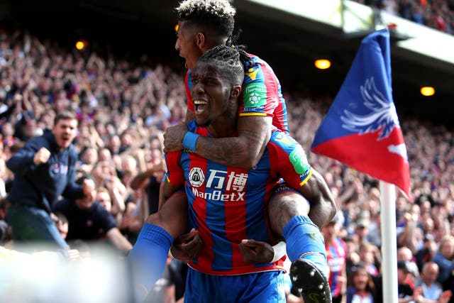 Zaha and Van Aanholt were the heroes for Palace