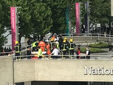 Man stabbed outside National Theatre on London's South Bank